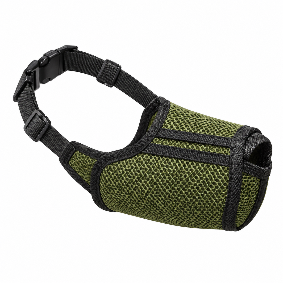 Adjustable 3D Air Mesh Dog Muzzle – S–XL