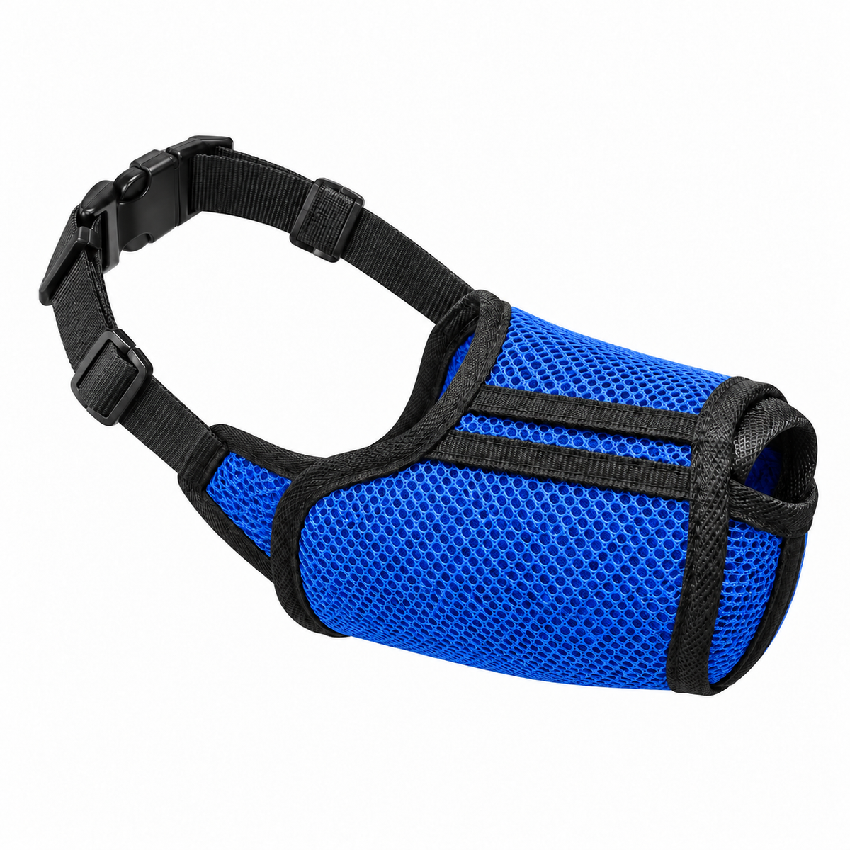 Adjustable 3D Air Mesh Dog Muzzle – S–XL