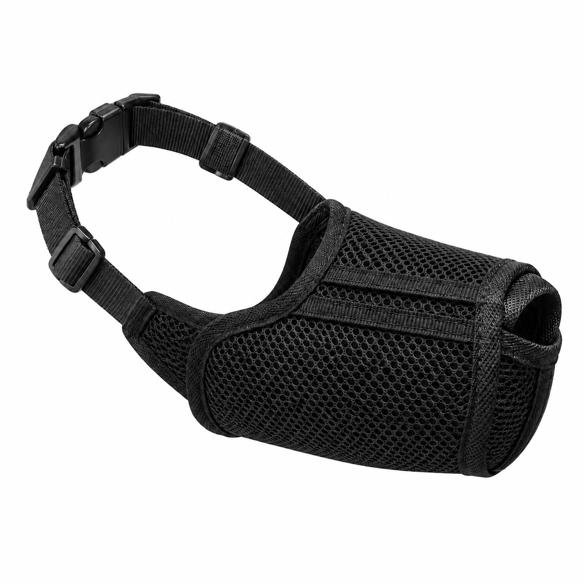Adjustable 3D Air Mesh Dog Muzzle – S–XL