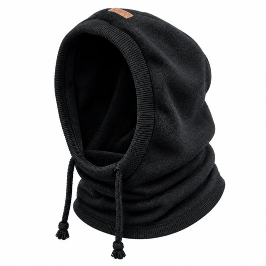 Adjustable Dog Hood Snood with Drawstring – S–L