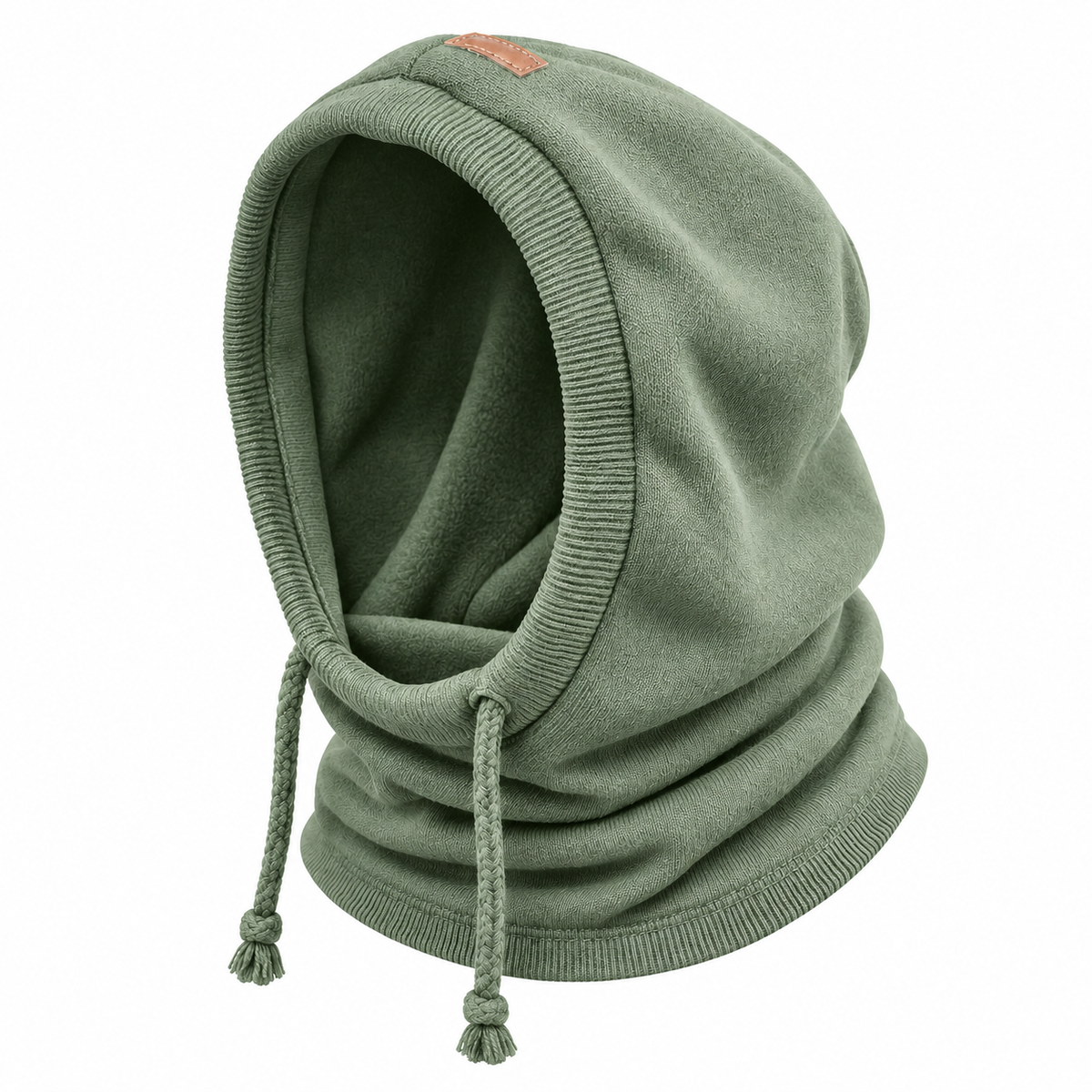 Adjustable Dog Hood Snood with Drawstring – S–L